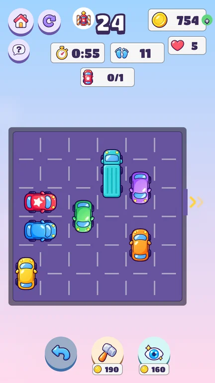 Layar game: Bebaskan