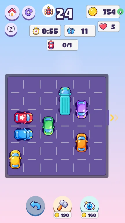Tela do jogo: Desbloquear